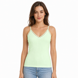 Belleza Lingerie V-Neck String Camisole - 6046
