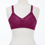 Classic Cotton Bra - Maroon