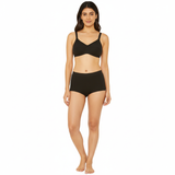 Gentle Classic Cotton Bra - Black