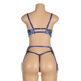 Wired Net Bra Set - 1160
