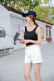 Round Neck Padded Camisole - 1985