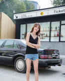 V-Neck String Camisole - 6046