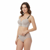 Non Wire Padded Bra Set - 110