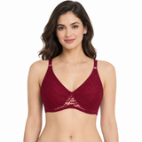 Non Wire Basic Net Bra 002