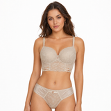 Thin Cup Wire Bra Set - A24002