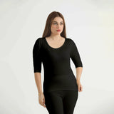 Thermal Sleeve Shirt-Black