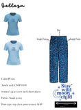 Crew Neck C/Jersey Pajama Set 0100-Multi