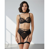 Wire Non Padded Bra Set - 1006