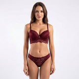 Padded Wired Bra Set - A61062
