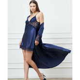 Short Nighty With Robe - 7655