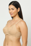 Gentle Classic Cotton Bra - Skin