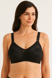 Classic Cotton Bra - Black