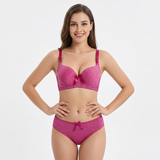 Wire Padded Bra Set - 1801