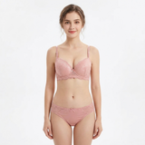 Padded Wired Bra Set-A61019