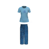 Crew Neck C/Jersey Pajama Set  0100-Multi