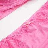 Thin Cup Wire Bra Set - A3040