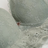 Thin Cup Wire Bra Set - A24002
