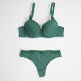 Push Up Cup Wire Bra Set - A3028