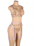 Wire Non Padded Bra Set - 1040