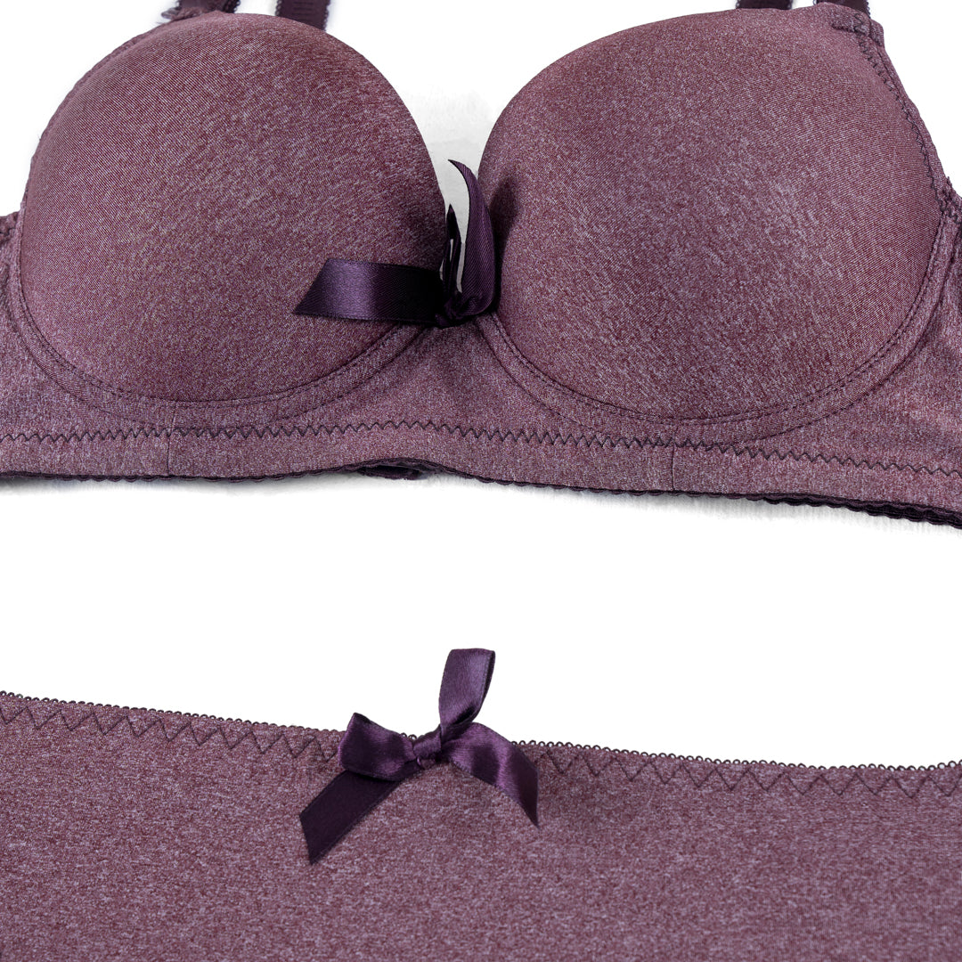 Wire Padded Bra Set 1801