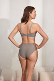 Selmark Padded Non Wired Full Cup  GRAY 21011B