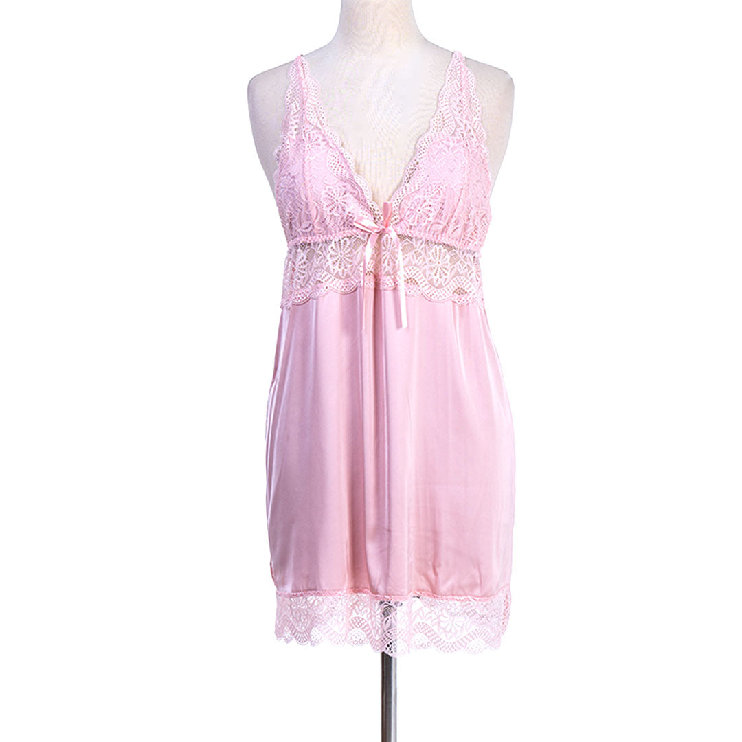 Short Nighty With Robe 7655