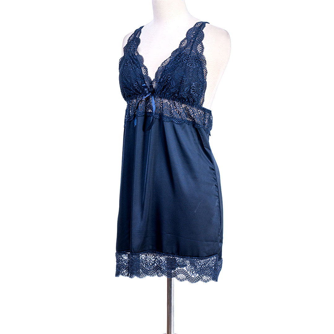 Short Nighty With Robe 7655