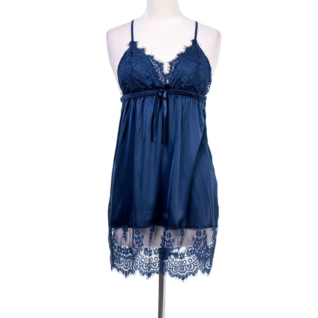 Short Nighty With Robe 7665