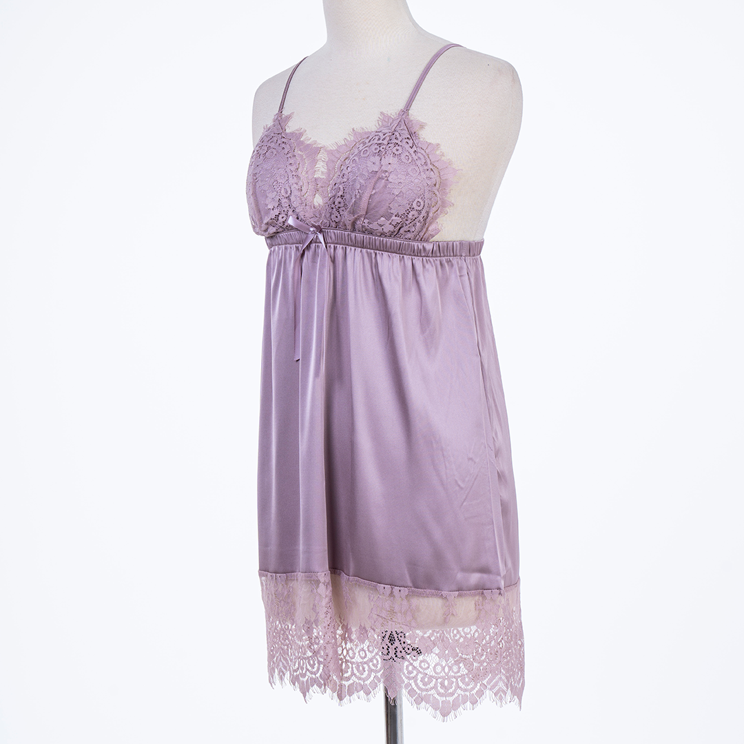 Short Nighty With Robe 7665