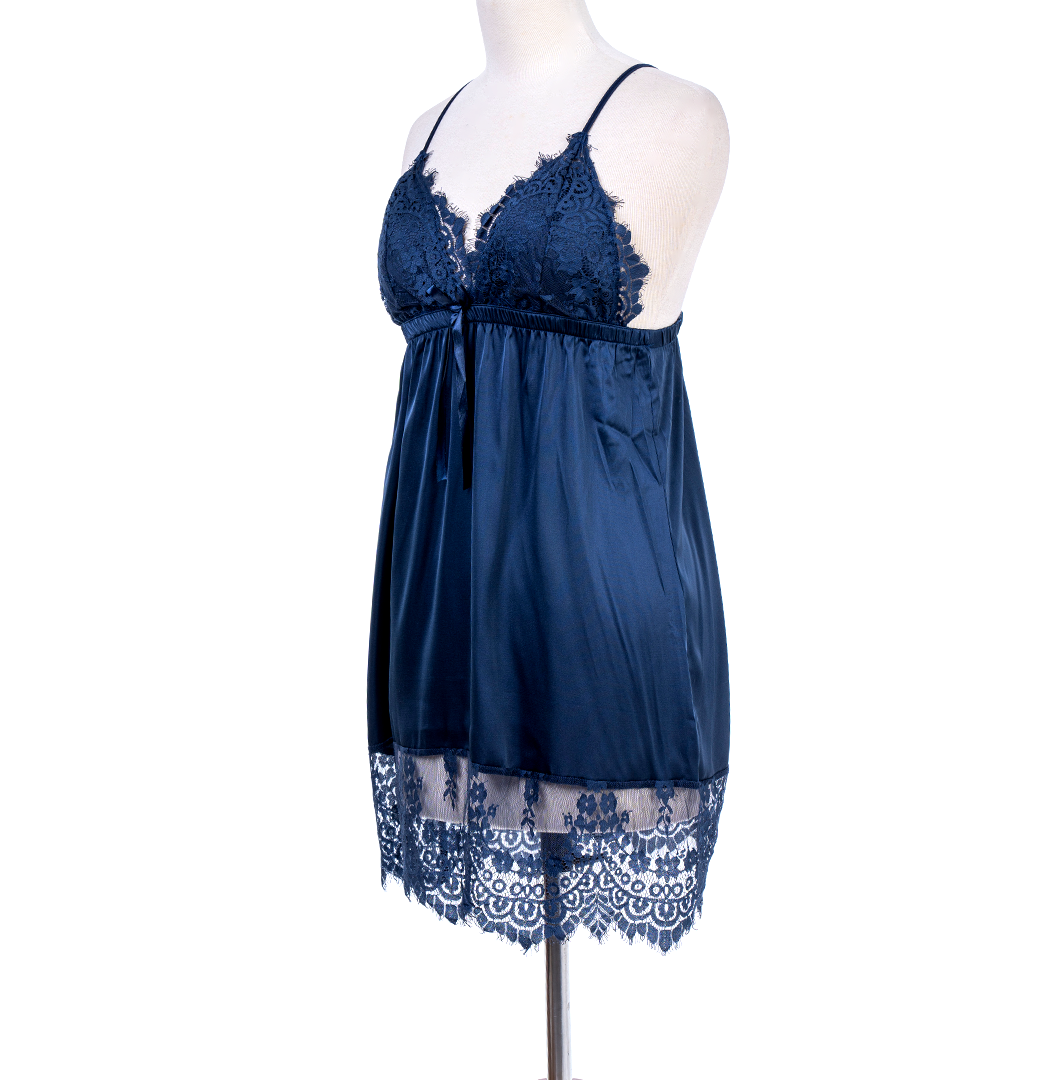 Short Nighty With Robe 7665