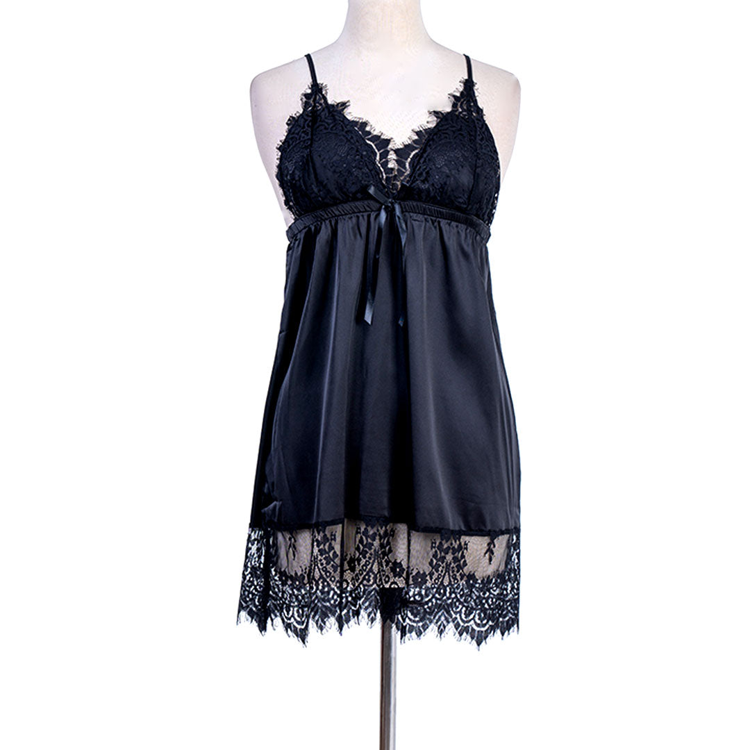 Short Nighty With Robe 7665