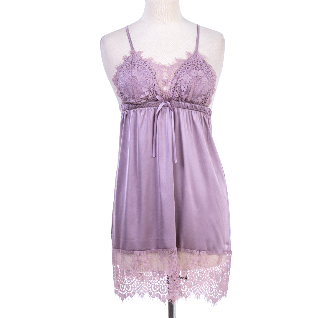 Short Nighty With Robe 7665