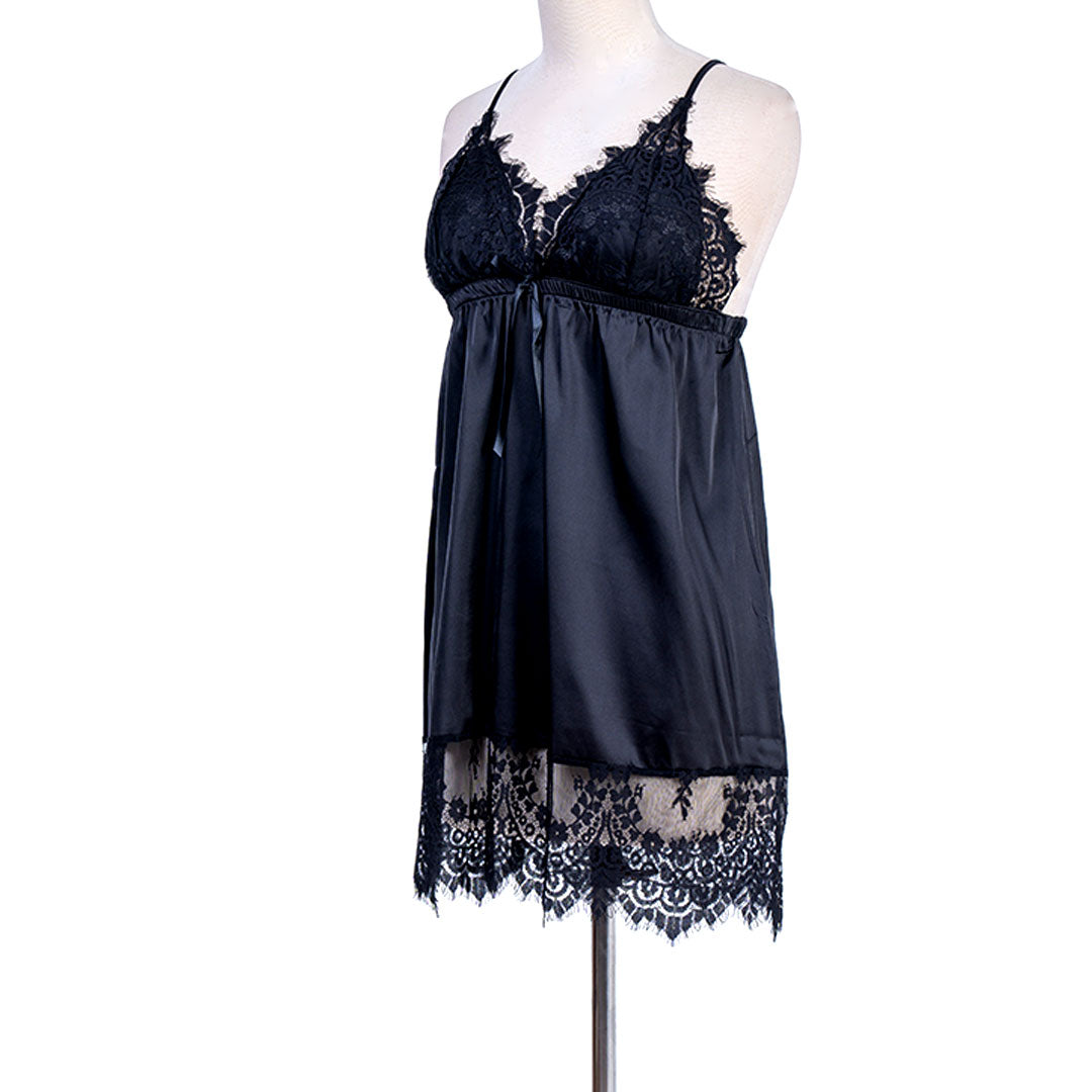 Short Nighty With Robe 7665