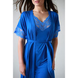 Short Nighty With Robe - 77003