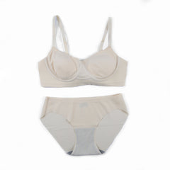 Non Wire Padded Bra Set - A16