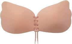 Invisible Silicon Pushup Bra With Laces