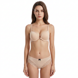 Front Open Padded Wired Bra Set - A2120