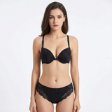 Front Open Padded Wired Bra Set - A2120