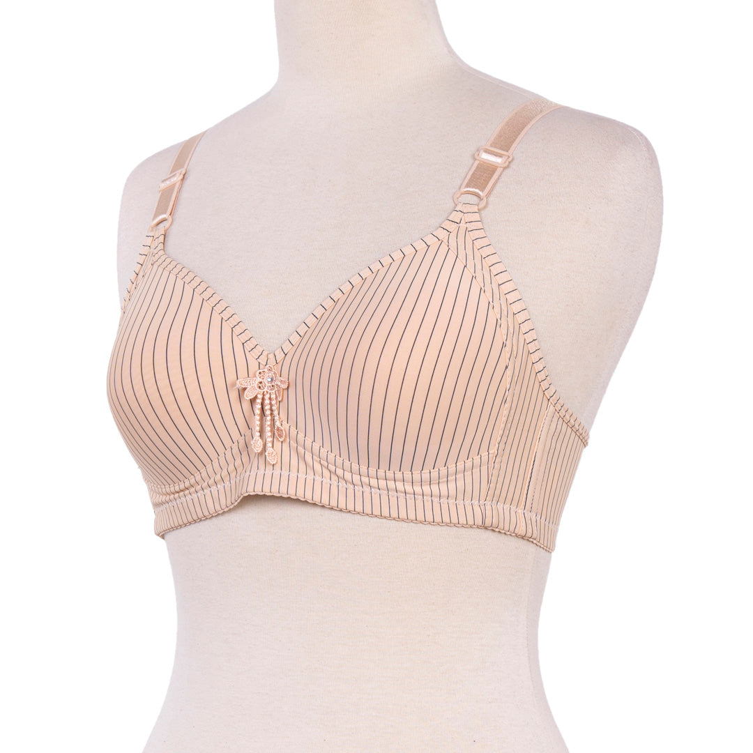 Lightly Padded Non Wired Bra-3321