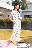 Floral Fantasy Pajama Set - Pjs034