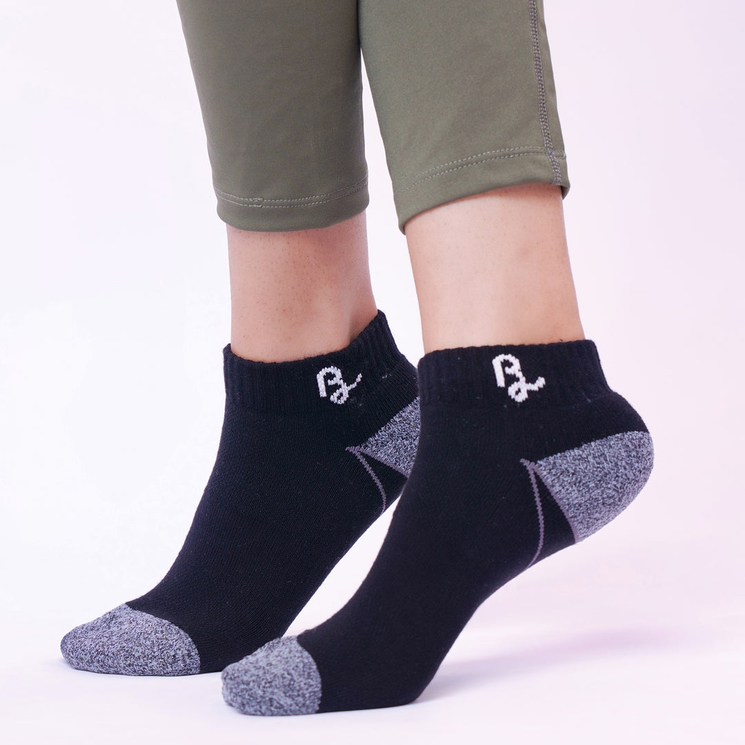 Low Ankle Socks - Mix (Pack of 3) - SK-01