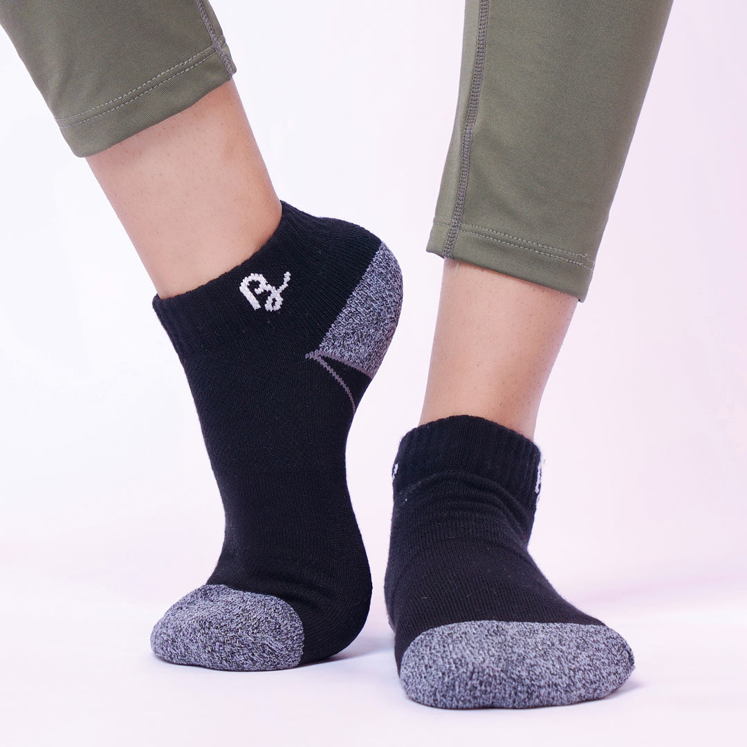 Low Ankle Socks - Mix (Pack of 3) - SK-01