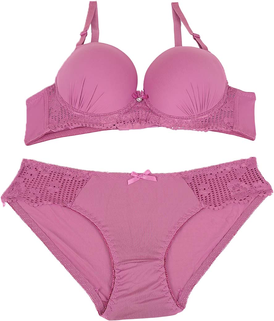 Thin Cup Bra Set - B003