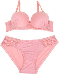 Thin Cup Bra Set - B003