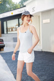 Round Neck String Camisole - 6025