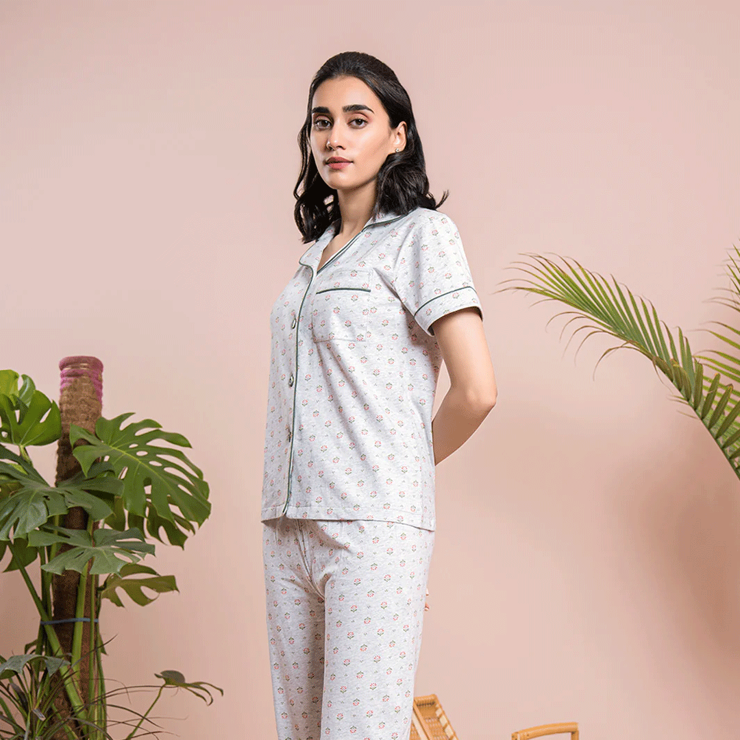 Knit Pajama Suit-Pjs009