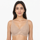 Non Wire Basic Net Bra 002