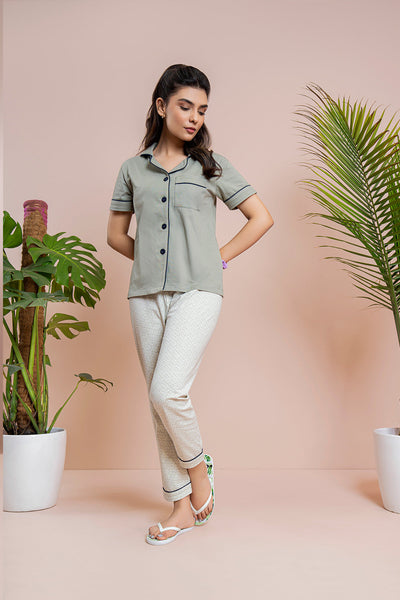 Knit Pajama Suit