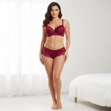 Padded Wired Bra Set - A2123