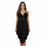 SARI NIGHTY SINGLE MIDI LNG5-4373 BLACK L